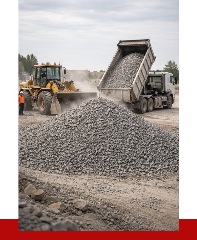 Купить щебень с доставкой в Чите от 2588 руб. | ПРОНЕРУДЧта
