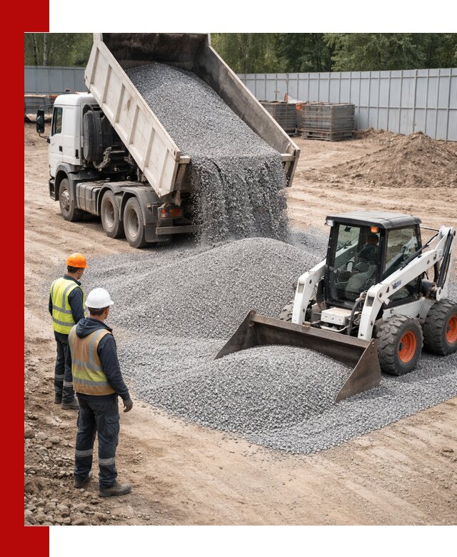 Доставка и продажа гранитного щебня фракции 0-5 в Чите