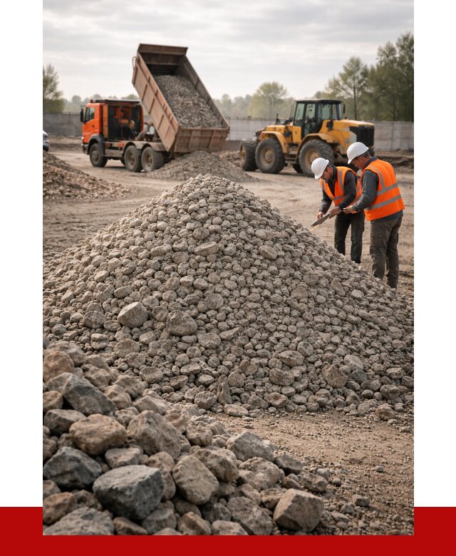 Гранитный щебень фракция 40-70 в Чите от 2588 руб ПРОНЕРУДЧта