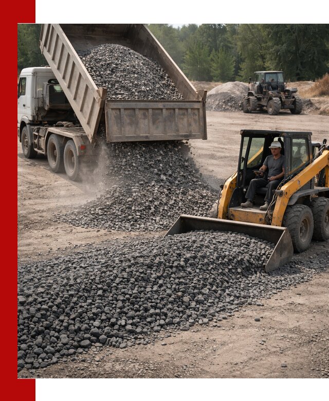 Гранитный щебень фракция 40-70 с доставкой в Чите