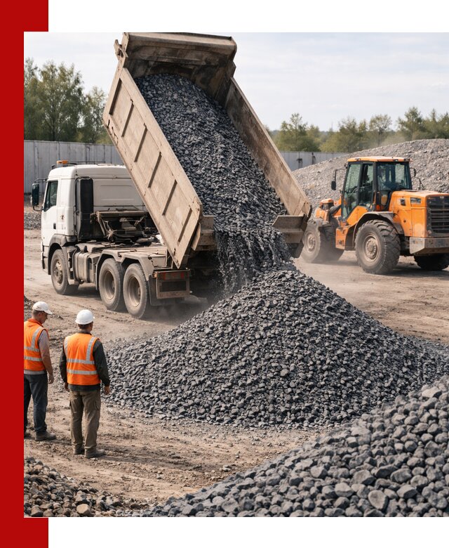 Доставка и продажа щебня габбро-диабаза в Чите