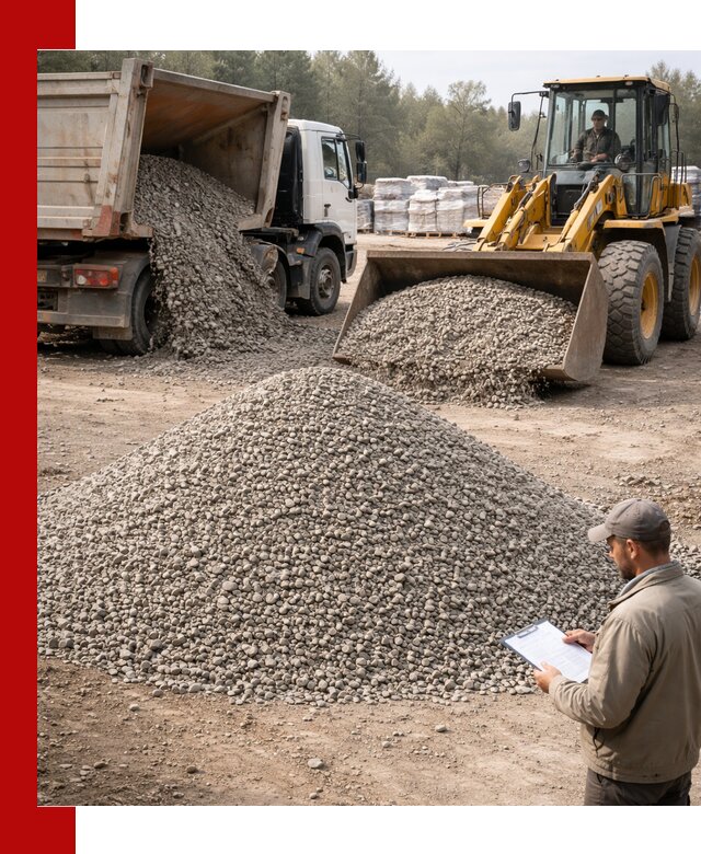 Гравийный щебень фракция 5–10 с доставкой в Чите