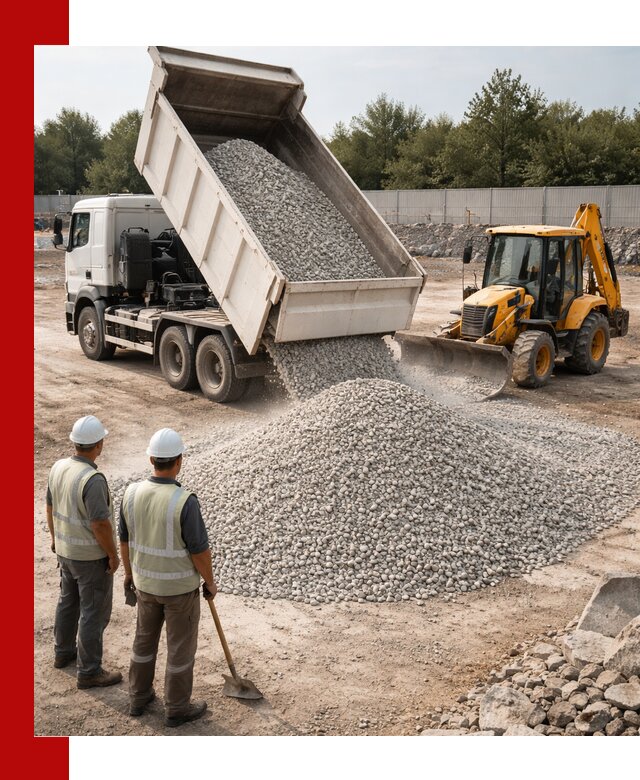 Купить известняковый щебень фракции 5–10 мм с доставкой в Чите