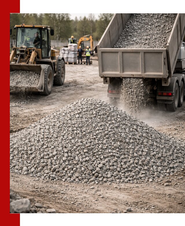 Вторичный щебень фракции 5-20 в Чите — доставка и продажа крупнотоннажно