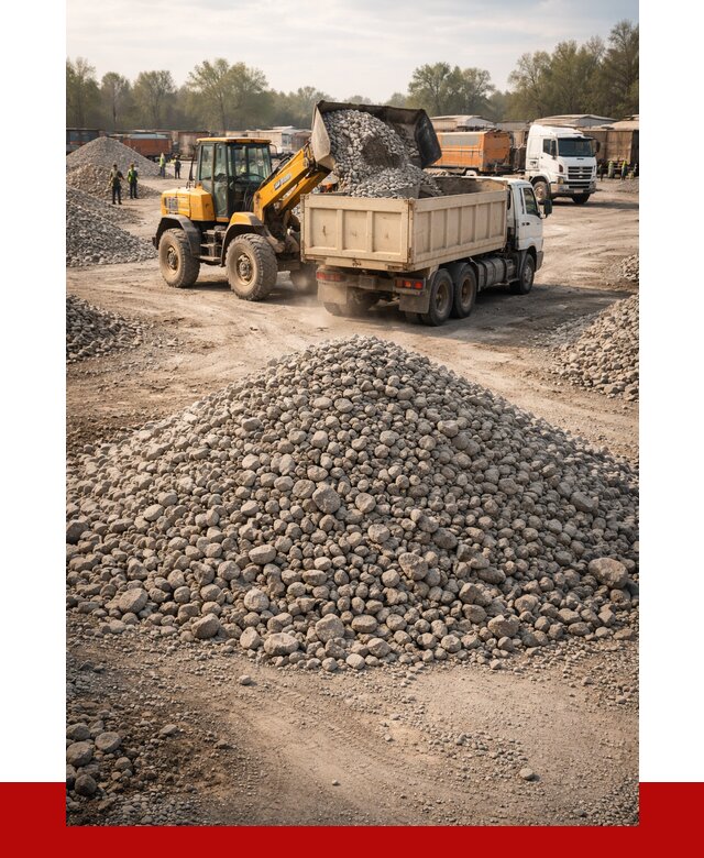 Вторичный щебень фракция 40-70 в Чите от 1801 р, ПРОНЕРУДЧта