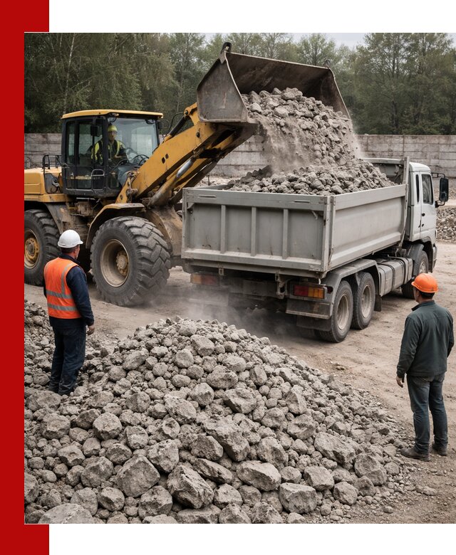 Вторичный щебень фракция 70–150 в Чите с доставкой