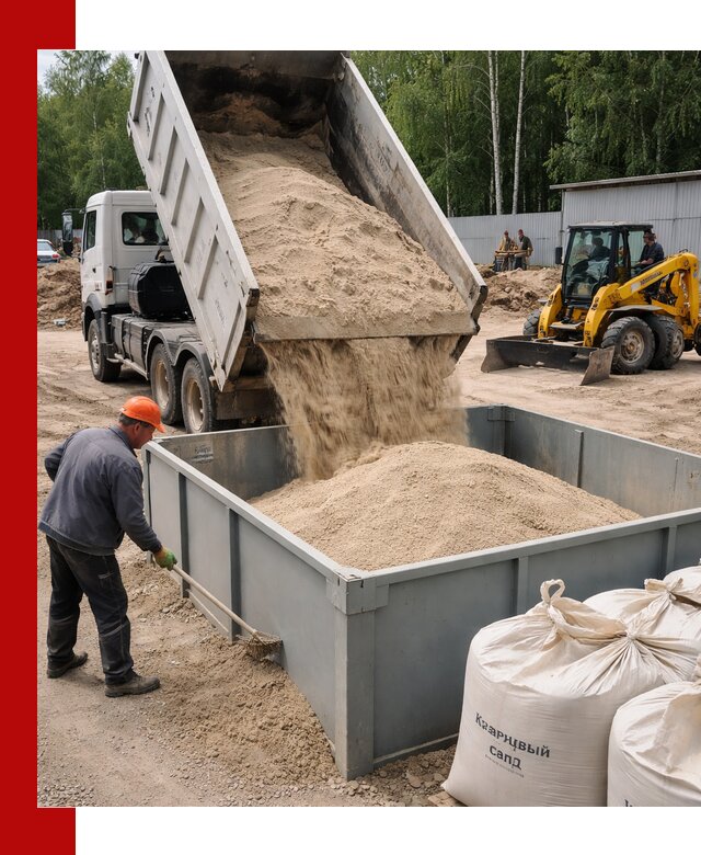 Кварцевый песок для фильтра в Чите — доставка и качество