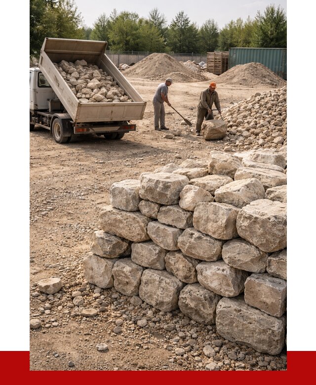 Бутовый камень известняковый в Чите от 4347 р. | ПРОНЕРУДЧта