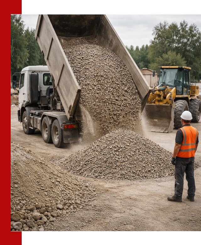 Доставка щпс в Чите — щебеночно-песчаная смесь под заборы и дорожки