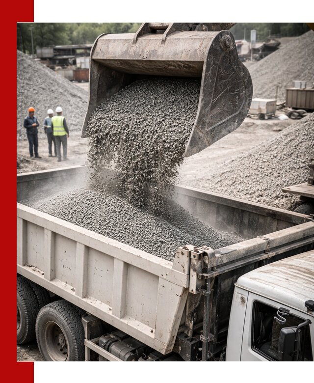 Отсев и крошка для строительства и дорожных работ в Чите