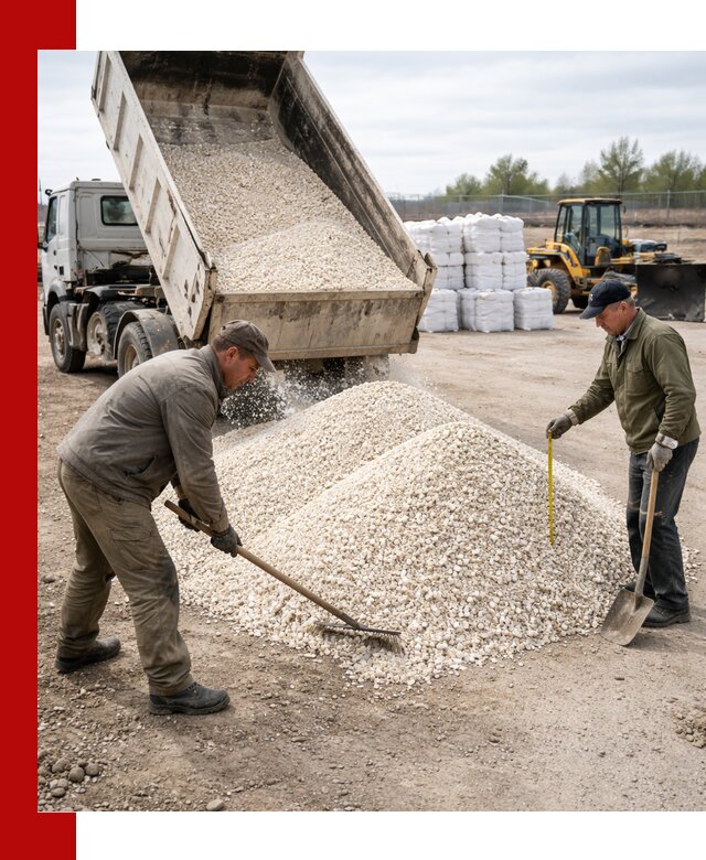Мраморная крошка с доставкой и разгрузкой в Чите