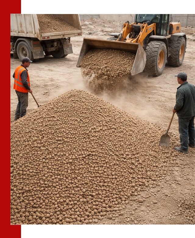 Керамзит фракция 10-20 с доставкой в Чите