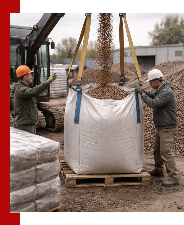 Керамзит в биг-бегах с доставкой в Чите