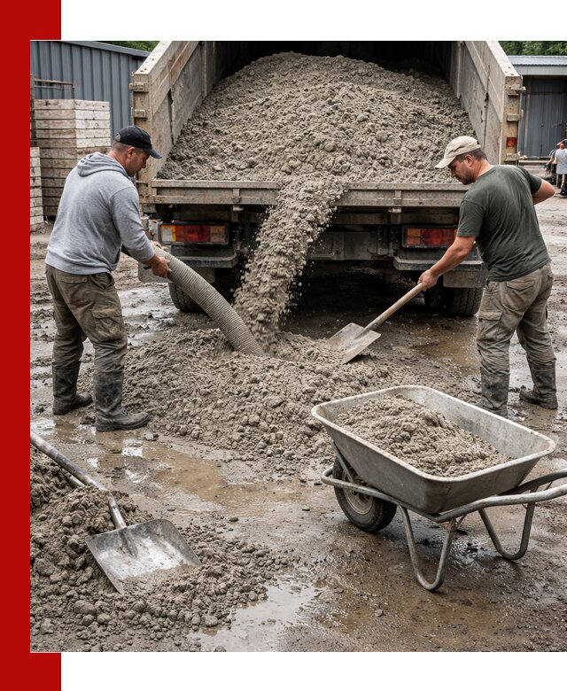 Цементно-песчаная смесь М150 доставка в Чите