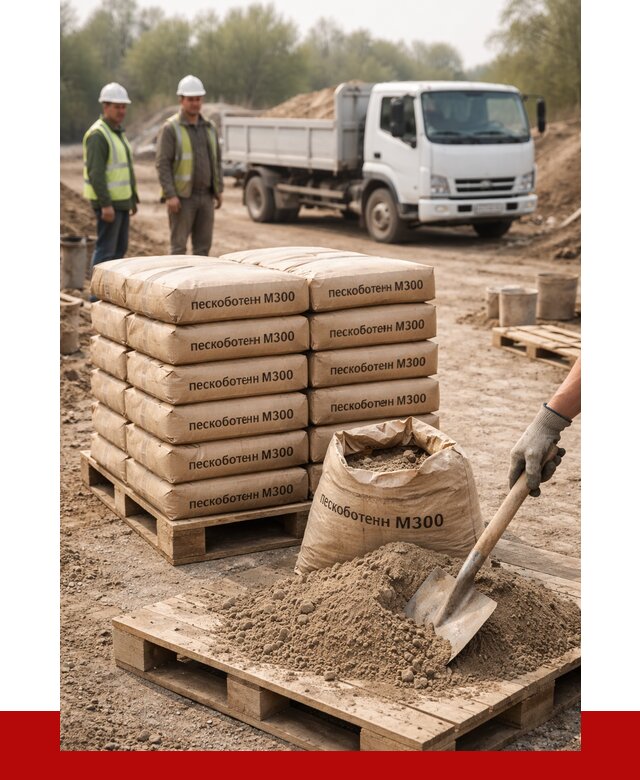 Пескобетон М300 в Чите с доставкой от 4813 р. за куб | ПРОНЕРУДЧта