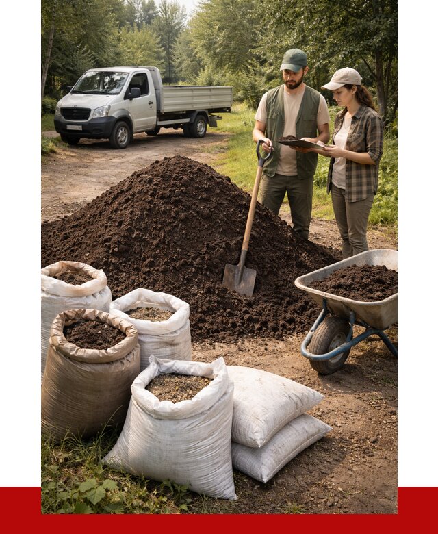 Купить грунт с доставкой в Чите от 4658 р. за м3 | ПРОНЕРУДЧта