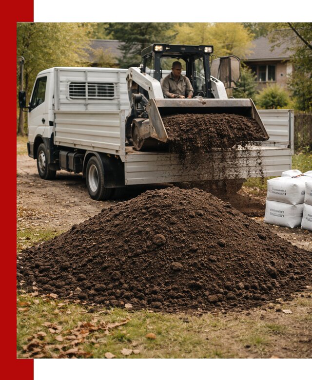 Доставка садовой земли в больших объёмах в Чите