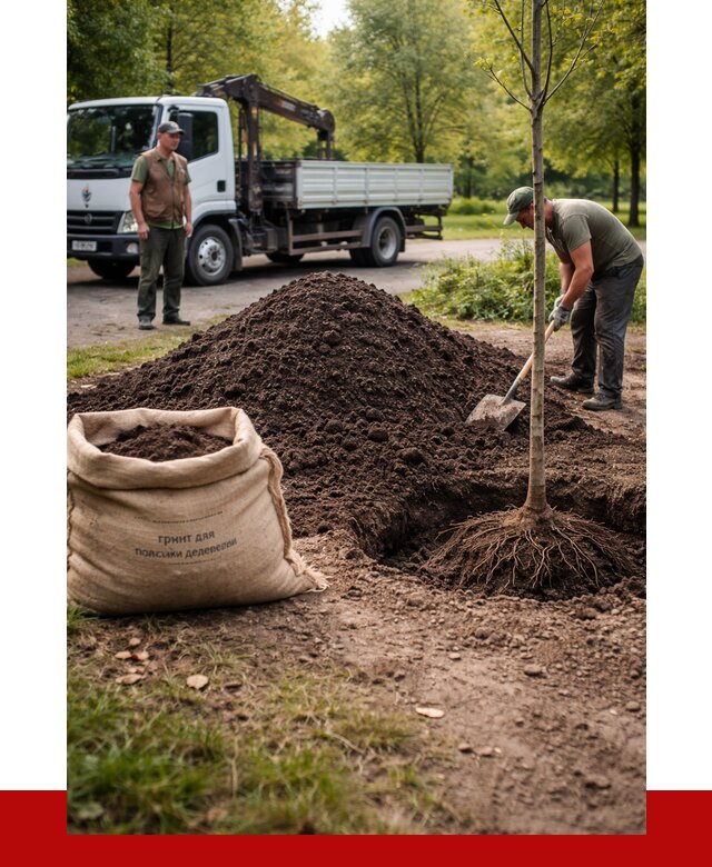 Грунт для посадки деревьев в Чите от 1242 р. | ПРОНЕРУДЧта