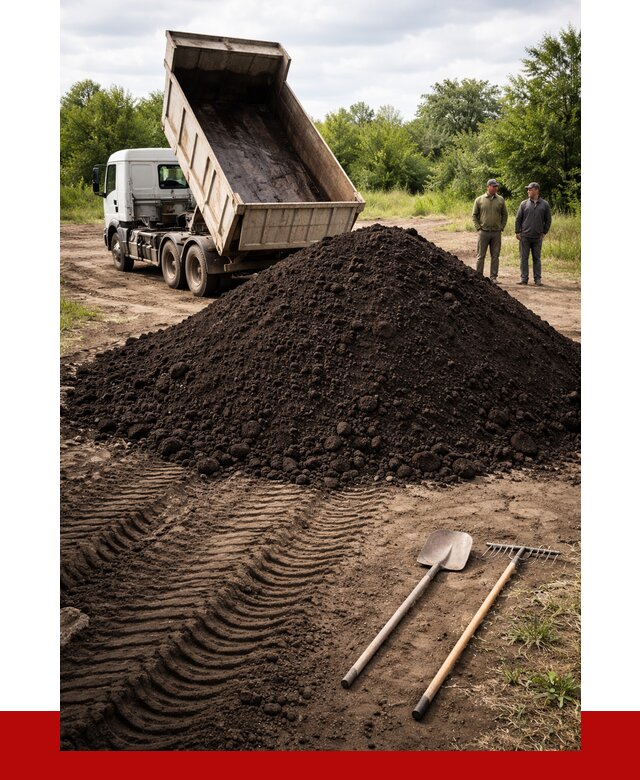 Купить чернозем навалом в Чите от 1242 р. за куб | ПРОНЕРУДЧта