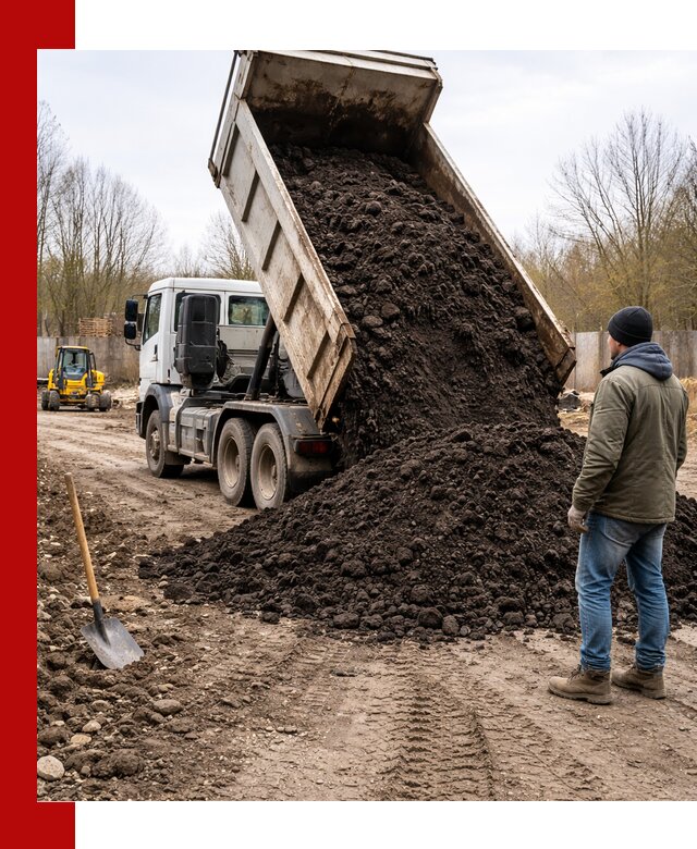 Доставка чернозема навалом в Чите быстро и выгодно