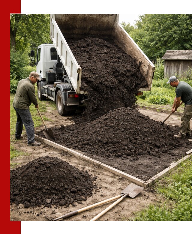 Купить чистый чернозем для огорода с доставкой в Чите