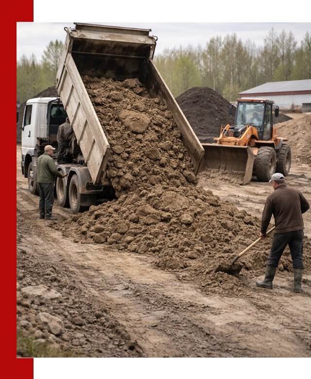 Доставка глин и суглинков в Чите оптом и вкрай