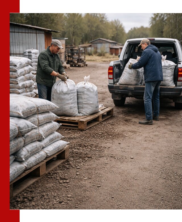 Купить конский навоз в мешках с доставкой в Чите