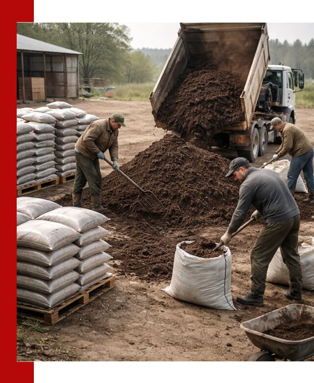 Доставка компоста оптом и в розницу в Чите