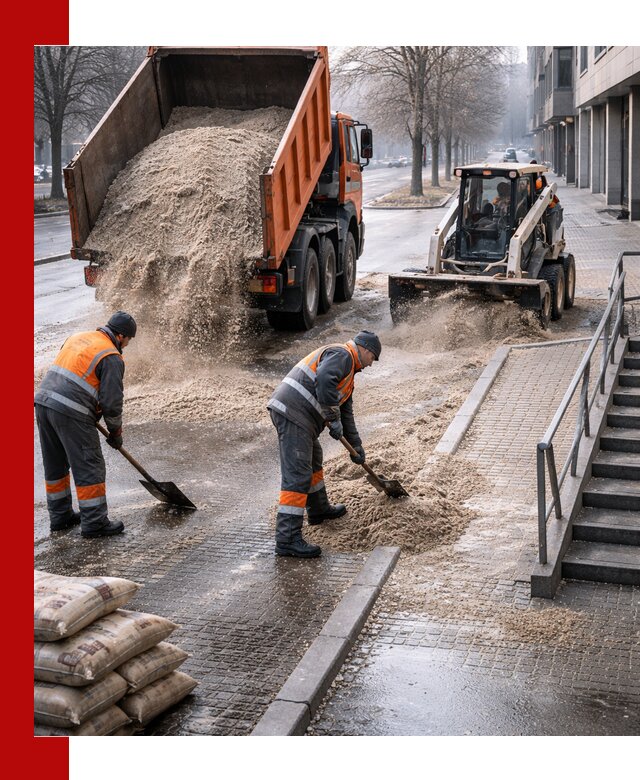 Поставка противогололедных материалов в Чите