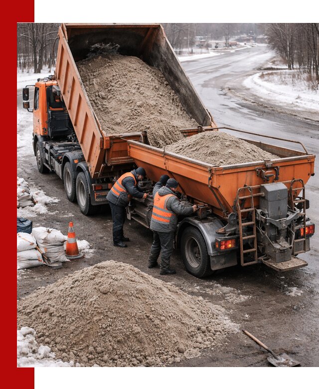 Поставка и вывоз пескосоля в Чите оптом и в розницу