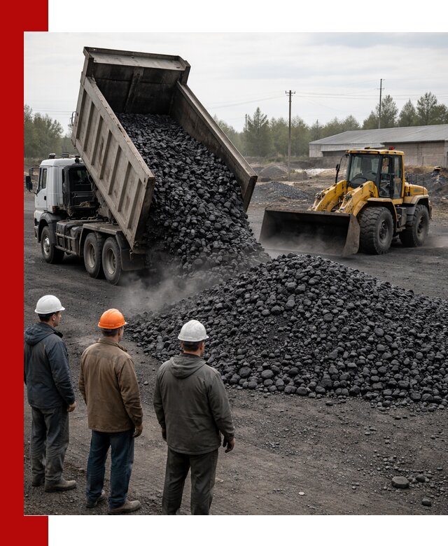 Доставка угля антрацита в Чите с самосвалами и погрузкой