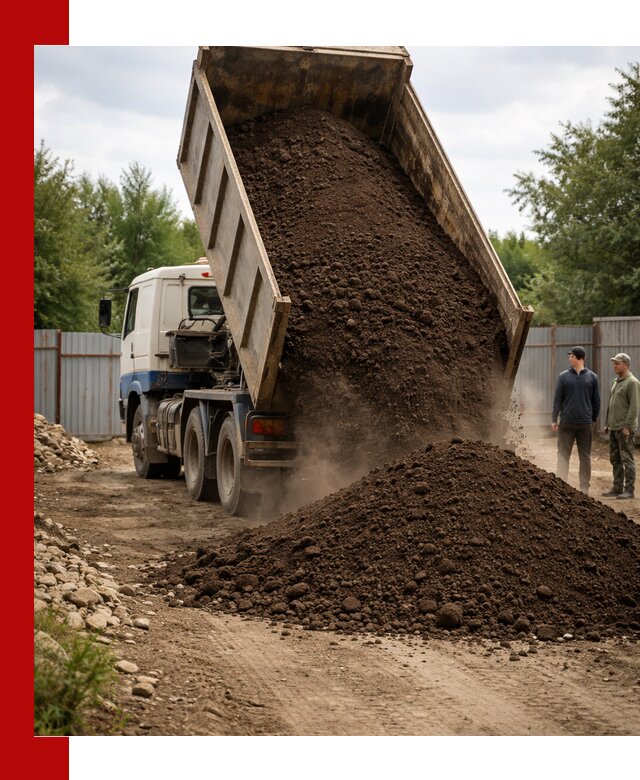 Доставка самосвалом 10 кубов в Чите быстро и надёжно