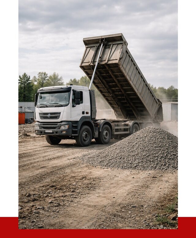 Доставка самосвалом 40 кубов в Чите от 9315 р. | ПРОНЕРУДЧта