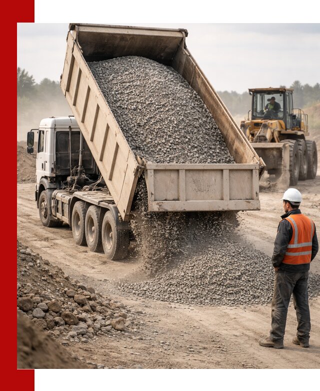 Доставка самосвалом 40 кубов цемента и сыпучих в Чите