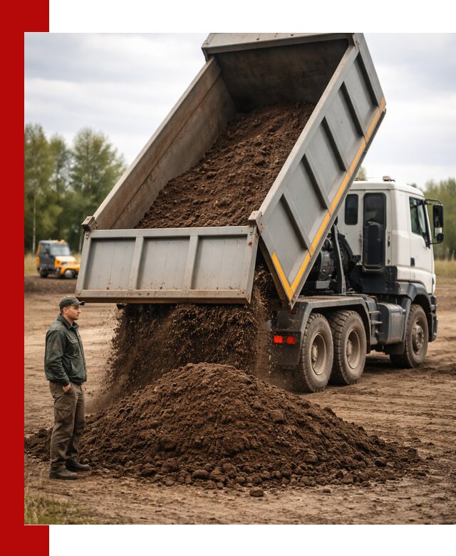 Аренда самосвала с водителем в Чите для сыпучих грузов и навоза