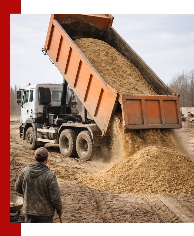 Аренда самосвала 20 тонн для перевозки грузов в Чите