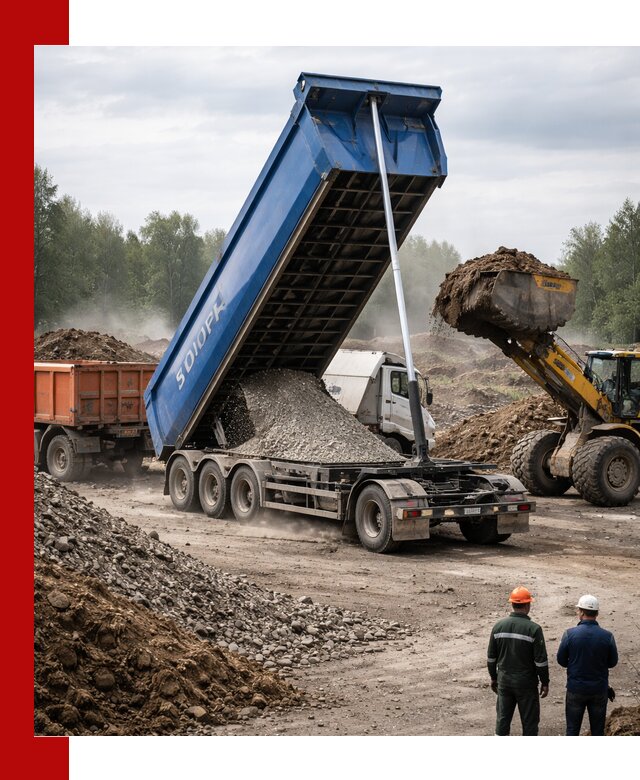 Аренда тонар 40 тонн в Чите с доставкой материалов