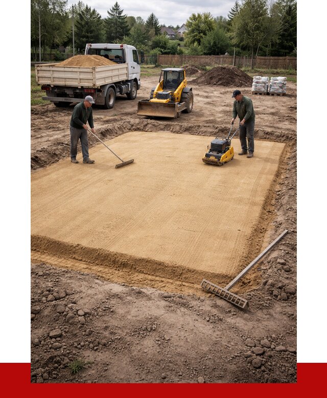 Устройство песчаной подушки в Чите от 4658 р. ПРОНЕРУДЧта