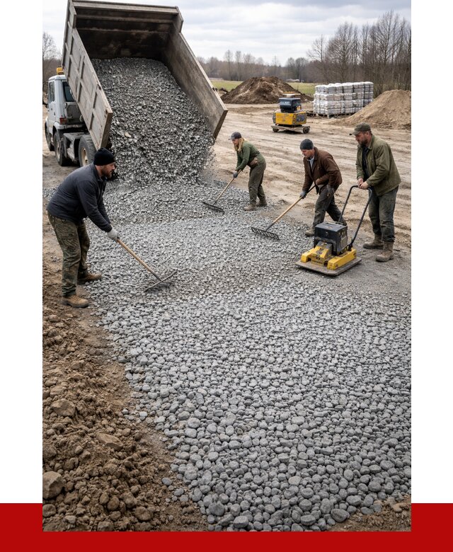 Устройство щебеночной подушки в Чите от 4658 р. ПРОНЕРУДЧта
