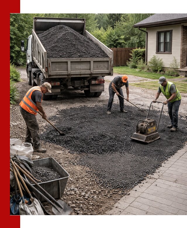 Асфальтовая крошка для двора с доставкой в Чите